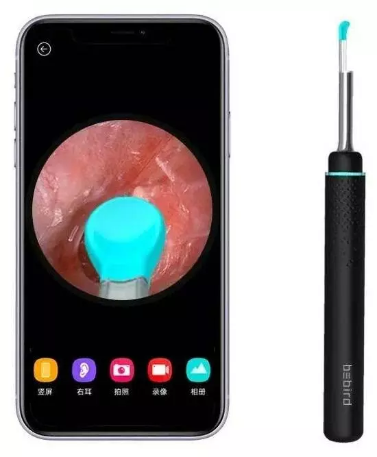Умная ушная палочка Bebird Smart Visual Spoon Ear Stick R1 Black (Черный) Умная ушная палочка Bebird Smart Visual Spoon Ear Stick R1 Black (Черный)