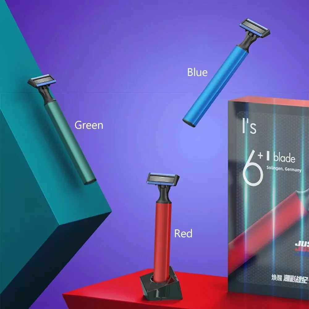 Набор для бритья Huanxing Lemon Razor H506-6 Red (Красный )