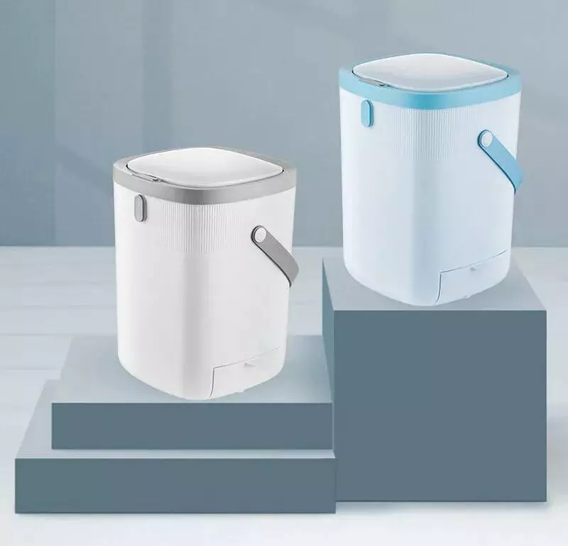 Мусорное ведро Ninestars Foot Sensor Trash Can, 12л (DZT-12-36SJT) Blue (Синий) CN Мусорное ведро Ninestars Foot Sensor Trash Can, 12л (DZT-12-36SJT) Blue (Синий) CN