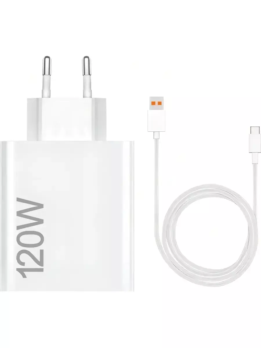 Зарядное устройство Xiaomi 120W HyperCharge Combo Type-A (MDY-14-EE) White (Белый) Global Version Зарядное устройство Xiaomi 120W HyperCharge Combo Type-A (MDY-14-EE) White (Белый) Global Version