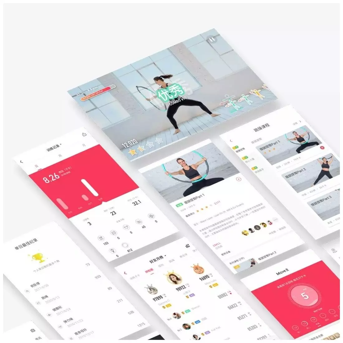 Умный складной обруч Xiaomi Move It Smart Thin Waist Hula Hoop Gray (Серый) Умный складной обруч Xiaomi Move It Smart Thin Waist Hula Hoop Gray (Серый)