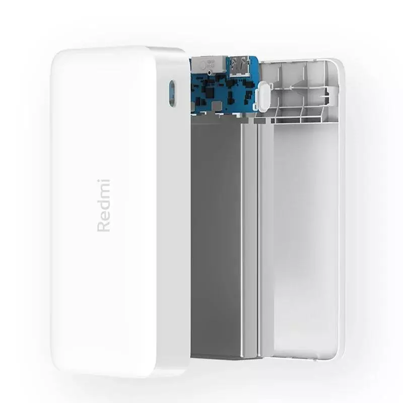 Аккумулятор Xiaomi Redmi Power Bank Fast Charge 20000 mAh (PB200LZM) White (Белый) Аккумулятор Xiaomi Redmi Power Bank Fast Charge 20000 mAh (PB200LZM) White (Белый)