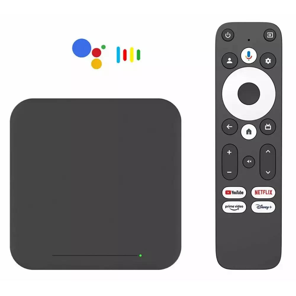 Tv-приставка RockTek GT1 UHD Google (4ГБ/32ГБ) Black (Черный) Global Version Tv-приставка RockTek GT1 UHD Google (4ГБ/32ГБ) Black (Черный) Global Version