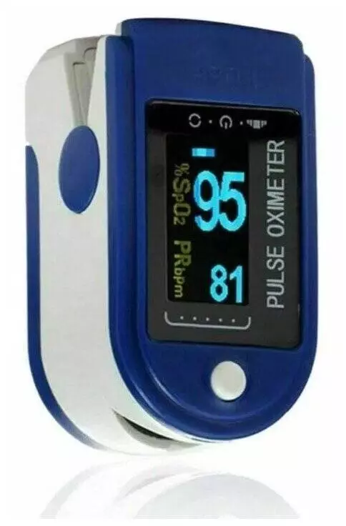 Портативный пульсоксиметр на палец Fingertip Pulse Oximeter LK88 Blue (Синий) Портативный пульсоксиметр на палец Fingertip Pulse Oximeter LK88 Blue (Синий)