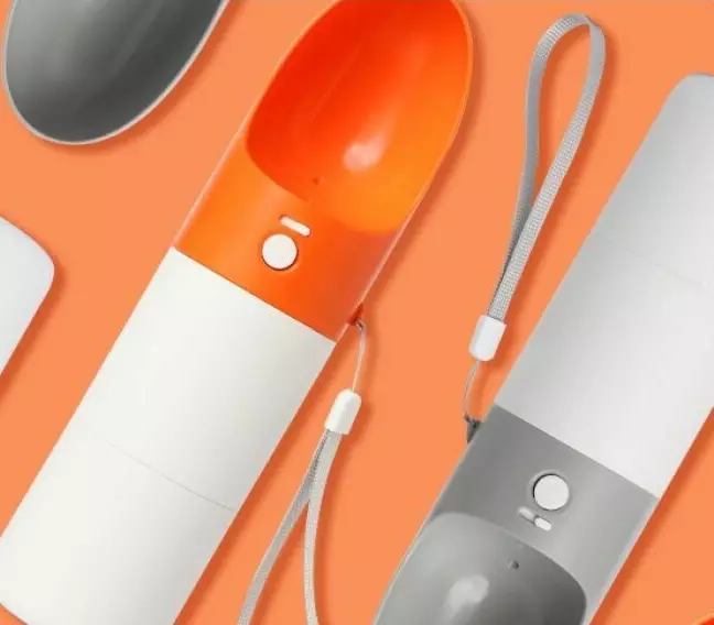 Поилка дорожная для животных Moestar Rocket Portable Pet Cup 213 мл (MS0010001) Gray (Серый) CN