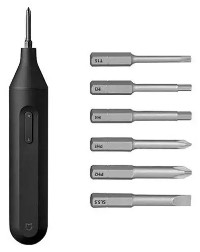 Аккумуляторная отвертка Xiaomi Mijia Electric Screwdriver (MJDDLSD002QW) Black (Черный) CN