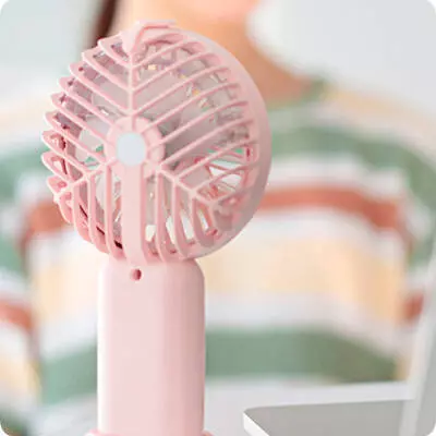 Портативный вентилятор Doco HF001 Pink (Розовый) Портативный вентилятор Doco HF001 Pink (Розовый)