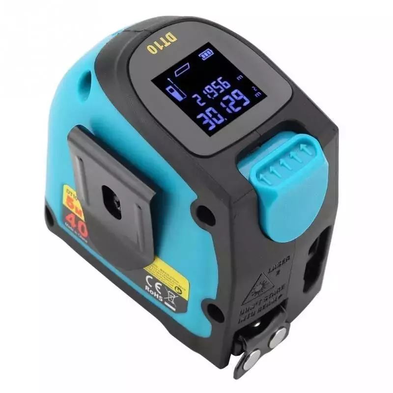 Рулетка лазерная Xiaomi Mileseey Laser Ranging Measure Blue DT10 Black (Черный) Рулетка лазерная Xiaomi Mileseey Laser Ranging Measure Blue DT10 Black (Черный)