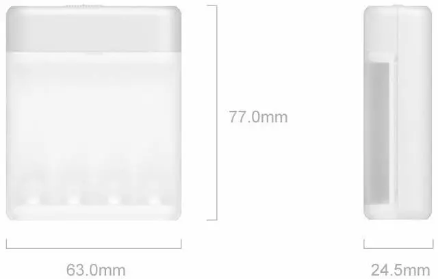 Зарядное устройство ZMI ZI5/ZI7 AA/AAA Ni-MH USB Battery Charger PB401 Зарядное устройство ZMI ZI5/ZI7 AA/AAA Ni-MH USB Battery Charger PB401