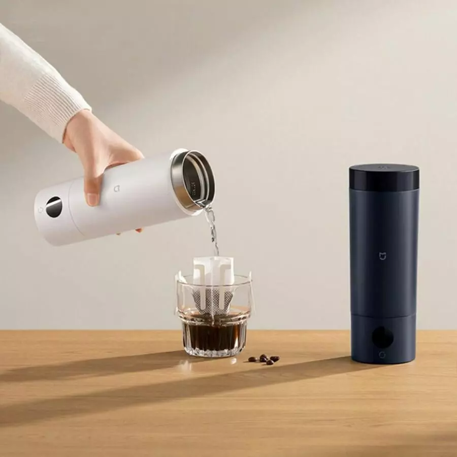 Термос Xiaomi Mijia Portable Electric Cup 2 (MJDRB02PL) 350мл Blue (Синий) Термос Xiaomi Mijia Portable Electric Cup 2 (MJDRB02PL) 350мл Blue (Синий)