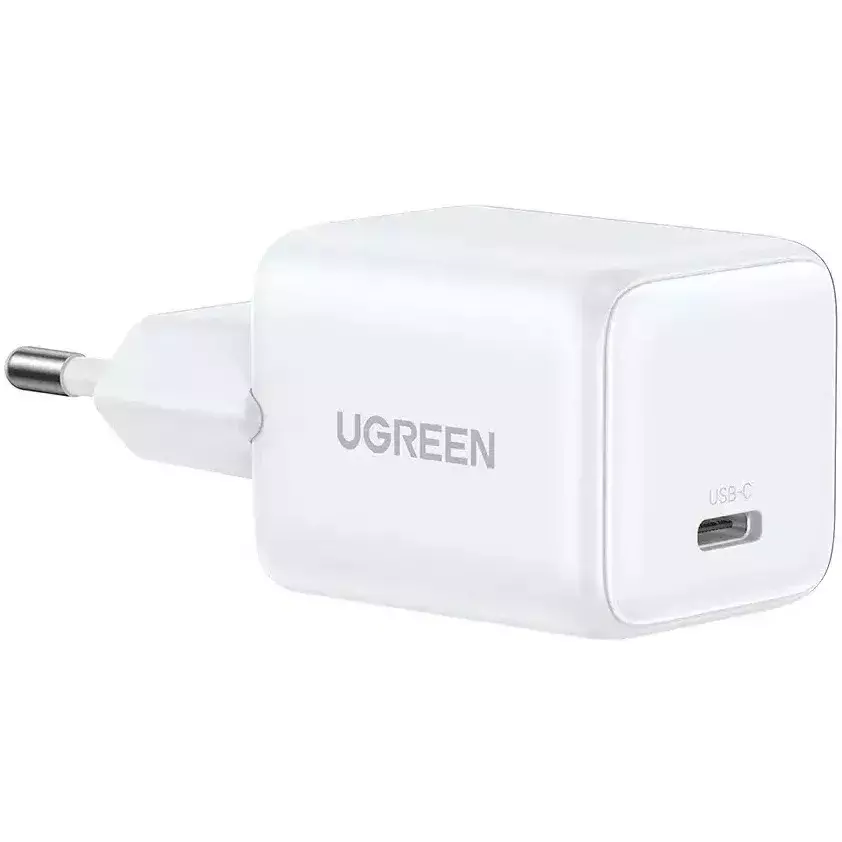 Сетевое зарядное устройство Ugreen 30W USB-C X513-65013 GaN Fast Charger White (Белый) Global Version Сетевое зарядное устройство Ugreen 30W USB-C X513-65013 GaN Fast Charger White (Белый) Global Version