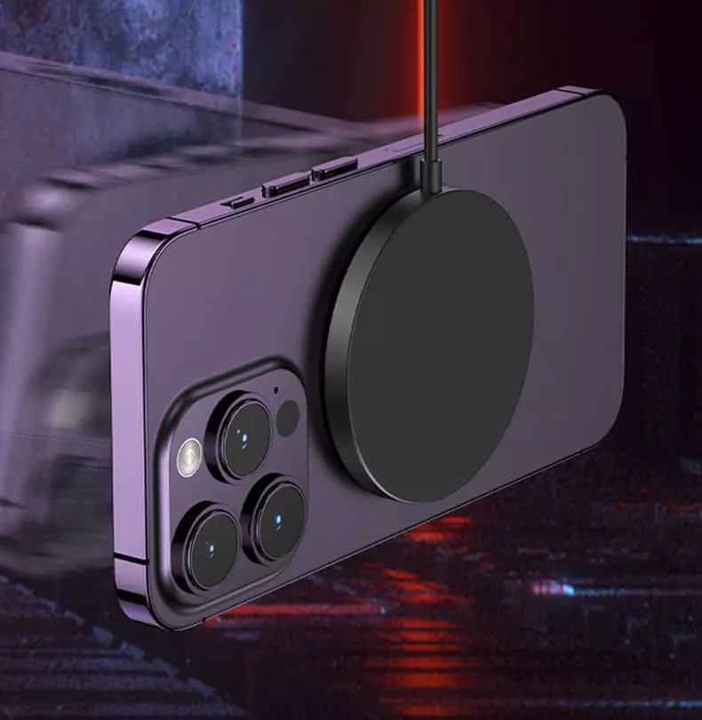Беспроводное магнитное зарядное устройство WEKOME WP-U99 15W Black (Черный) Беспроводное магнитное зарядное устройство WEKOME WP-U99 15W Black (Черный)