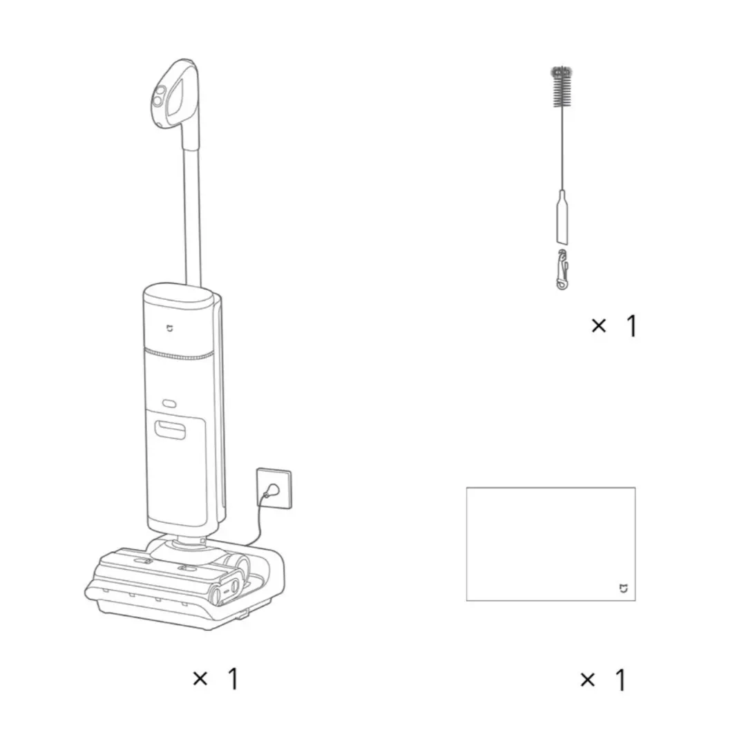 Моющий пылесос Xiaomi Mijia Wireless Floor Scrubber 3 Pro (D302CN) Black (Черный) Моющий пылесос Xiaomi Mijia Wireless Floor Scrubber 3 Pro (D302CN) Black (Черный)