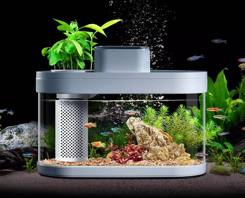 Аквариум Xiaomi Descriptive Geometry C180 Smart Fish Tank PRO (HF-JHYG007) White (Белый) Аквариум Xiaomi Descriptive Geometry C180 Smart Fish Tank PRO (HF-JHYG007) White (Белый)