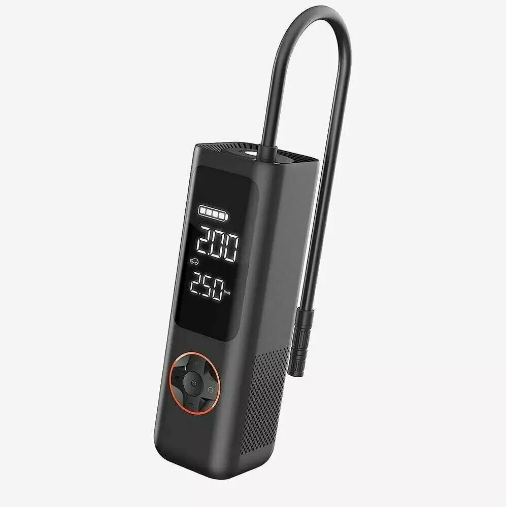 Электрический насос Xiaomi Qicycle Electric Air Inflator P1 Black (Черный) Электрический насос Xiaomi Qicycle Electric Air Inflator P1 Black (Черный)