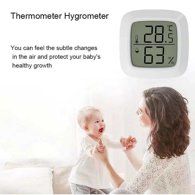 Метеостанция Xiaomi Whale Wake-up Temperature And Humidity Meter (JXTH01) White (Белый) Метеостанция Xiaomi Whale Wake-up Temperature And Humidity Meter (JXTH01) White (Белый)