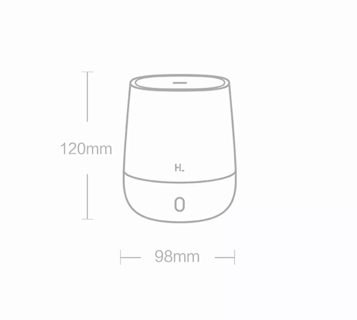 Увлажнитель воздуха с ароматизатором HL Aroma Diffuser (HL EOD01) White (Белый) Увлажнитель воздуха с ароматизатором HL Aroma Diffuser (HL EOD01) White (Белый)