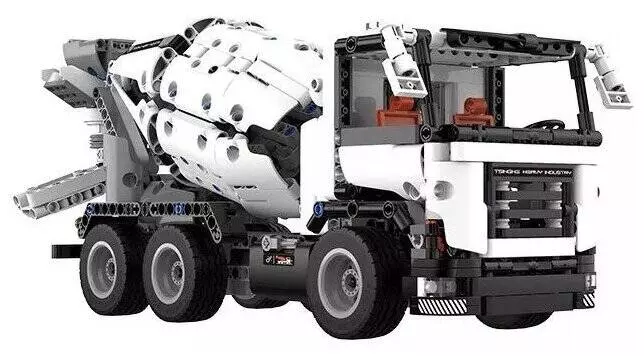 Конструктор магнитный бетоновоз Xiaomi MITU Engineering Mixer Truck (GCJBJ01IQI) White (Белый)