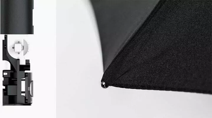 Зонт Xiaomi KongGu Automatic Umbrella Black (Черный) Зонт Xiaomi KongGu Automatic Umbrella Black (Черный)