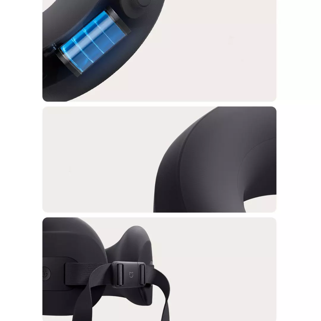 Массажер для шеи Xiaomi Mijia Smart Neck Pillow Massager MJJZAMY01YMYY (BHR08G8CN) Black (Черный) CN Массажер для шеи Xiaomi Mijia Smart Neck Pillow Massager MJJZAMY01YMYY (BHR08G8CN) Black (Черный) CN