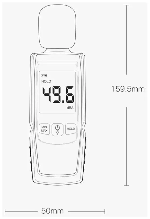 Шумомер Xiaomi Duka FB-1 White (Белый)
