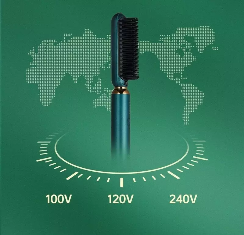 Ионный стайлер для укладки InFace ION Hairbrush ZH-10DS Green (Зеленый) Ионный стайлер для укладки InFace ION Hairbrush ZH-10DS Green (Зеленый)