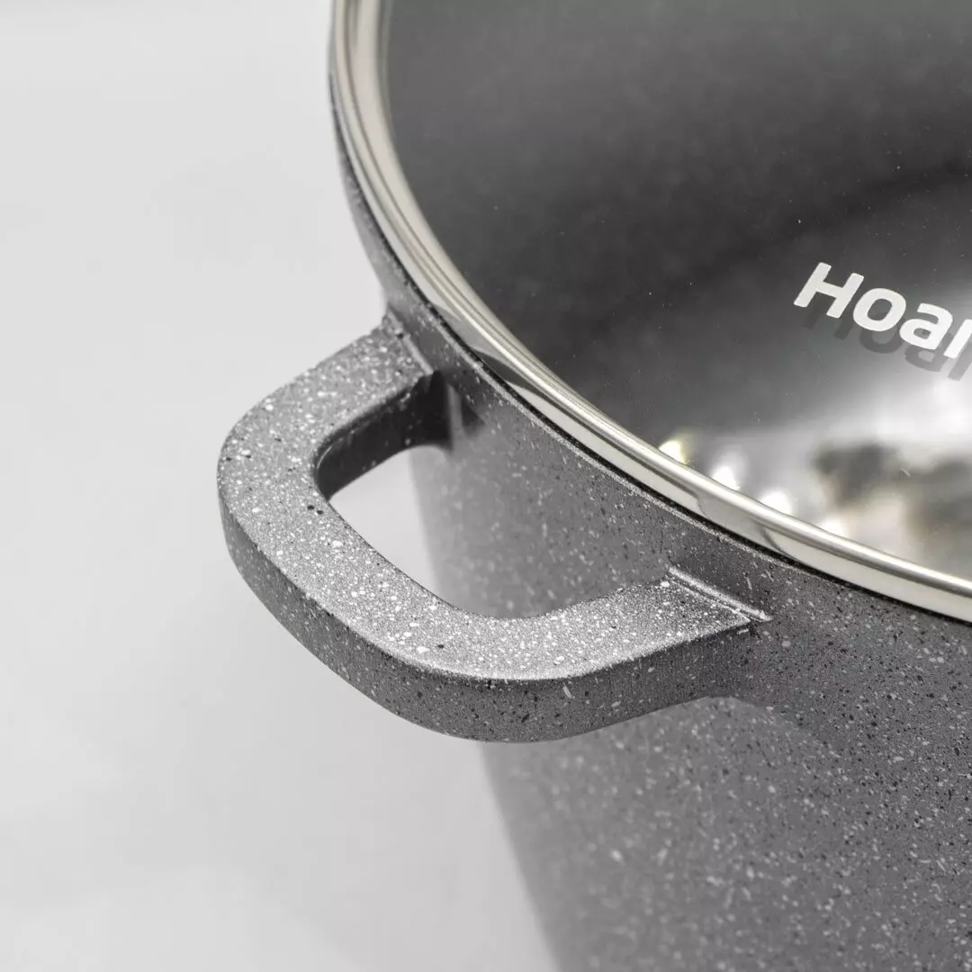 Кастрюля Hoarbar Deep Pot A06 24CM (A0624A) Gray (Серый) Кастрюля Hoarbar Deep Pot A06 24CM (A0624A) Gray (Серый)