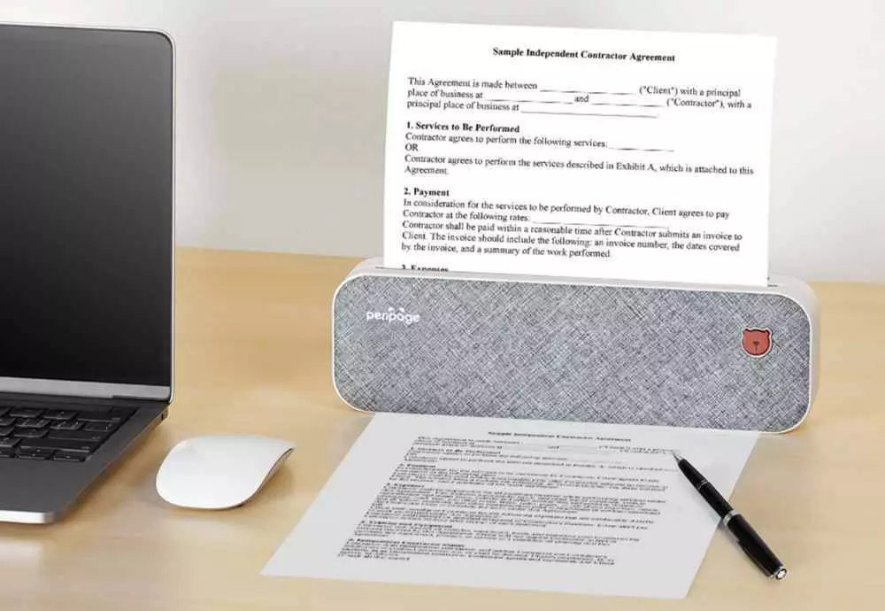 Портативный термопринтер Xiaomi PeriPage A4 Bluetooth USB Gray (Серый) Портативный термопринтер Xiaomi PeriPage A4 Bluetooth USB Gray (Серый)