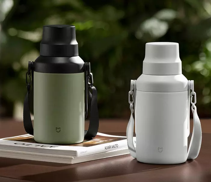Термос Xiaomi Mijia Big Belly Thermos Cup (MJDDB01PL) 1л Gray (Серый) Термос Xiaomi Mijia Big Belly Thermos Cup (MJDDB01PL) 1л Gray (Серый)