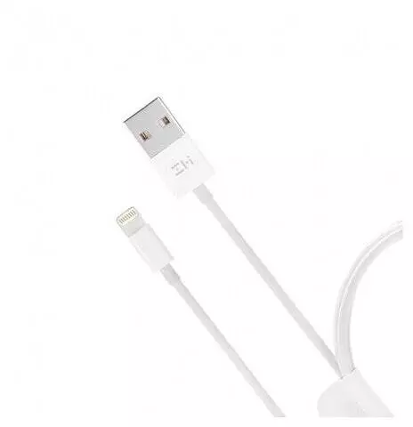 Кабель ZMI USB Apple Lightning MFi 100cm (AL813C) White (Белый)