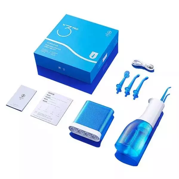 Ирригатор Soocas W3 Pro (4 насадки) Blue (Синий) Ирригатор Soocas W3 Pro (4 насадки) Blue (Синий)