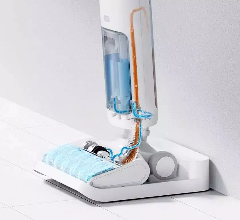 Моющий пылесос Xiaomi Mijia Wireless Floor Scrubber (B302CN) White (Белый) Моющий пылесос Xiaomi Mijia Wireless Floor Scrubber (B302CN) White (Белый)