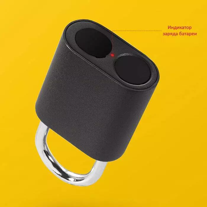 Замок Xiaomi Noc Loc Smart Fingerprint Padlock Black (Черный) Замок Xiaomi Noc Loc Smart Fingerprint Padlock Black (Черный)