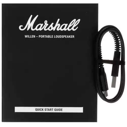 Колонка портативная Marshall WILLEN Bluetooth Speaker Black (Черный) Global Version Колонка портативная Marshall WILLEN Bluetooth Speaker Black (Черный) Global Version