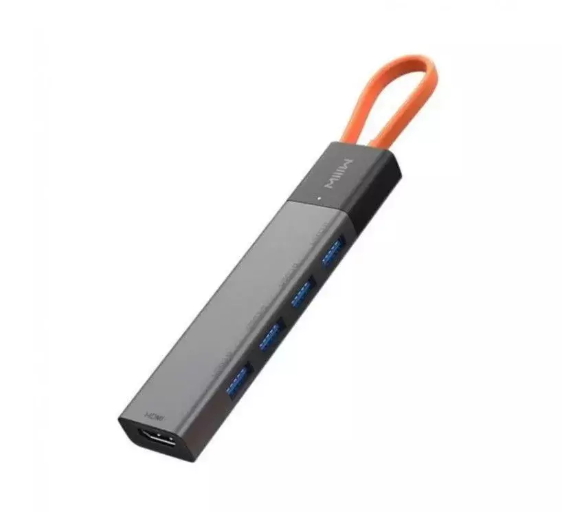 Адаптер MIIIW Type-C HUB Adapter 5 in 1 (MWCMA02) Адаптер MIIIW Type-C HUB Adapter 5 in 1 (MWCMA02)
