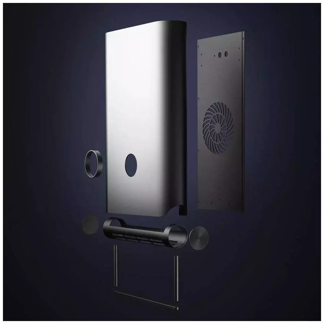 Обогреватель для ванной комнаты с функцией полотенцесушителя Xiaomi O'ws Multifunctional Bathroom Heater With Towel Rack (YD-2800) Silver (Серебристый) Обогреватель для ванной комнаты с функцией полотенцесушителя Xiaomi O'ws Multifunctional Bathroom Heater With Towel Rack (YD-2800) Silver (Серебристый)