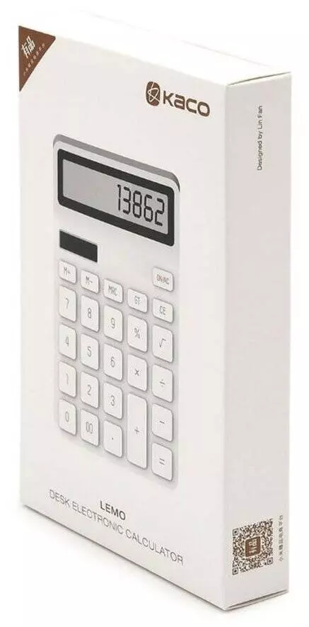Калькулятор Kaco Lemo Desk Electronic Calculator K1412 White (Белый)