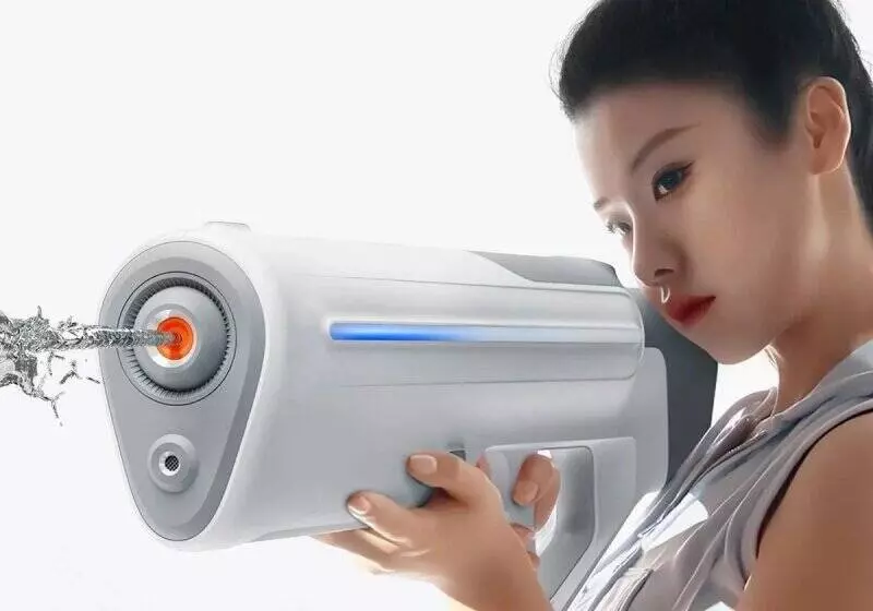 Импульсный водяной пистолет Xiaomi Mijia Pulse Water Gun (MJMCSQ01MS) White (Белый) Импульсный водяной пистолет Xiaomi Mijia Pulse Water Gun (MJMCSQ01MS) White (Белый)