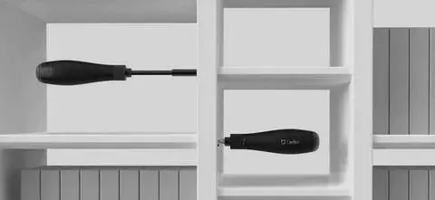 Отвёртка со сменными битами Xiaomi Mijia Wiha 8 in 1 Ratchet Screwdriver (10 предм.) Black (Черный)