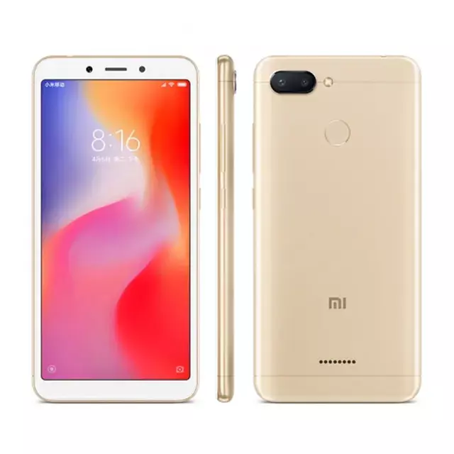 Xiaomi Redmi 6 3/32GB Gold (Золотой) Global Version Xiaomi Redmi 6 3/32GB Gold (Золотой) Global Version