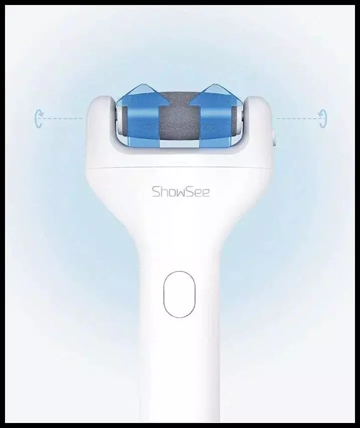Роликовая пилка Xiaomi ShowSee Electric Pedicure B1-W White (Белый) Роликовая пилка Xiaomi ShowSee Electric Pedicure B1-W White (Белый)