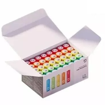 Батарейки Mijia Rainbow No.7 AAA (40 шт) 1.5V Батарейки Mijia Rainbow No.7 AAA (40 шт) 1.5V