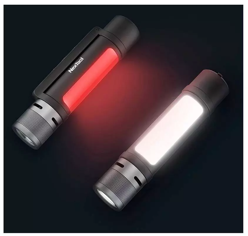 Фонарь Xiaomi Nextool Natuo Outdoor 6 в 1 Thunder Flashlight Portable (NE20030) Black (Черный) Фонарь Xiaomi Nextool Natuo Outdoor 6 в 1 Thunder Flashlight Portable (NE20030) Black (Черный)