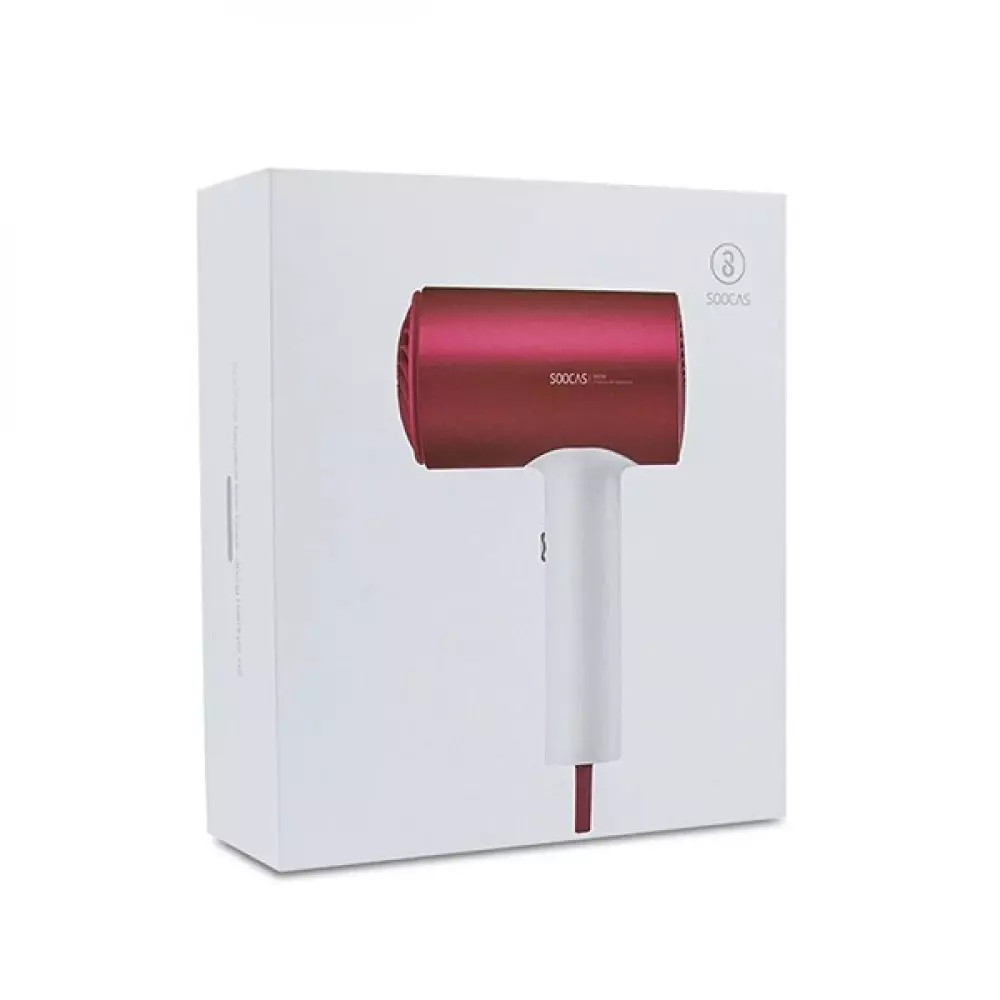 Фен Xiaomi Soocare Day&Night H5R (подарочная упаковка) Red (Красный) Фен Xiaomi Soocare Day&Night H5R (подарочная упаковка) Red (Красный)