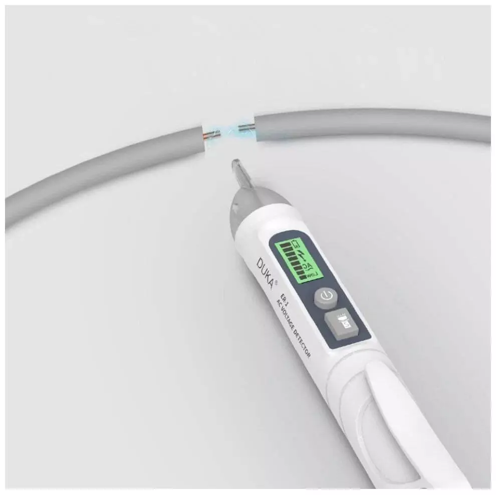 Тестер напряжения Xiaomi Duka Smart Test Pencil Non-Contact (EP-1) White (Белый) EU Тестер напряжения Xiaomi Duka Smart Test Pencil Non-Contact (EP-1) White (Белый) EU