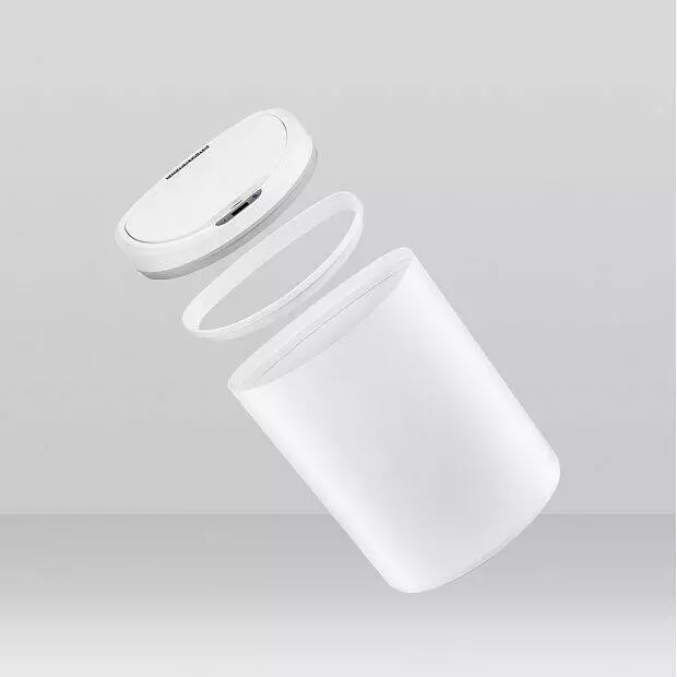 Мусорное ведро Ninestars Sensor Trash Can, 10 л (DZT-10-29S) White (Белый) Мусорное ведро Ninestars Sensor Trash Can, 10 л (DZT-10-29S) White (Белый)