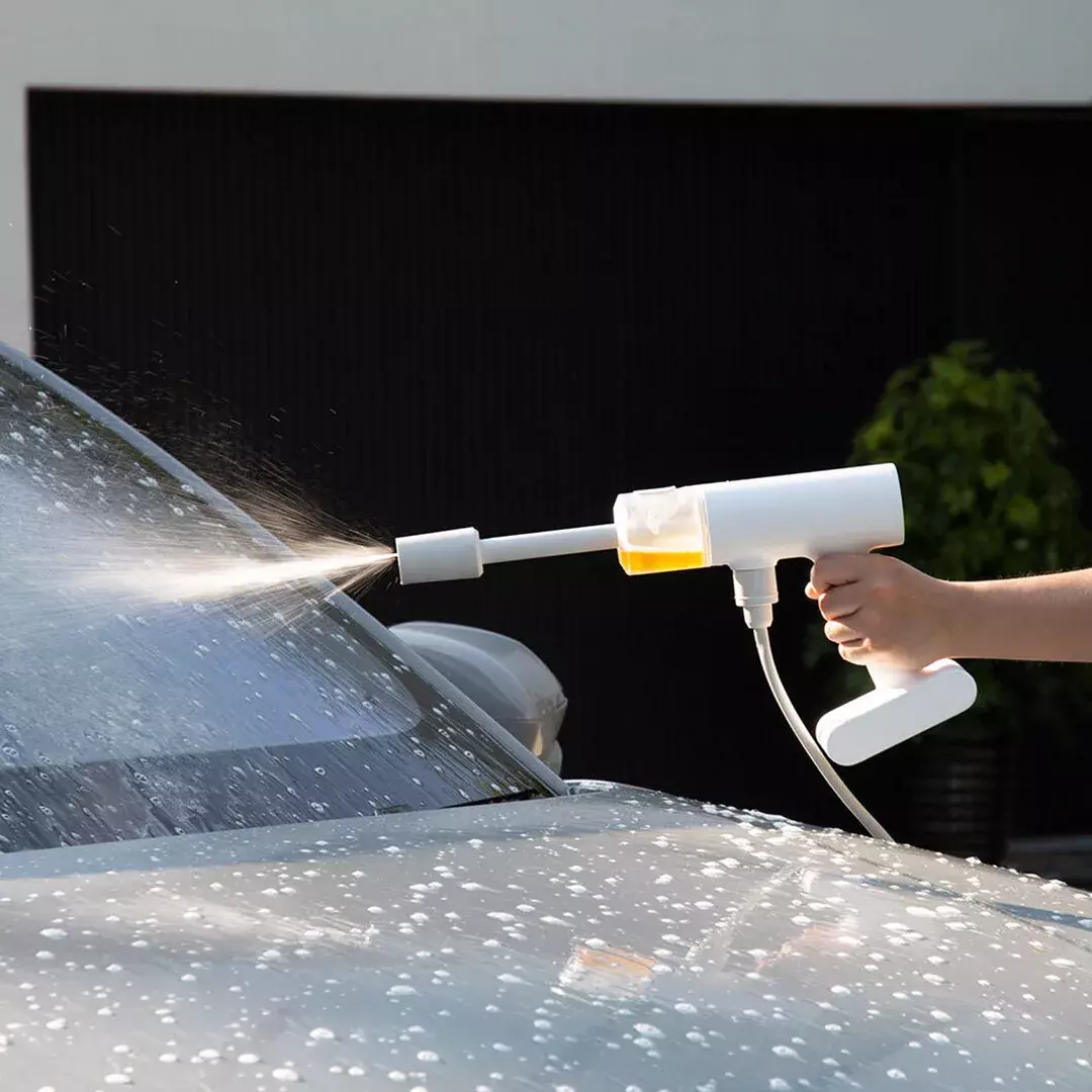 Беспроводной пистолет для автомойки Xiaomi Mijia Wireless Car Washer (MJXCJ001QW) White (Белый) Беспроводной пистолет для автомойки Xiaomi Mijia Wireless Car Washer (MJXCJ001QW) White (Белый)