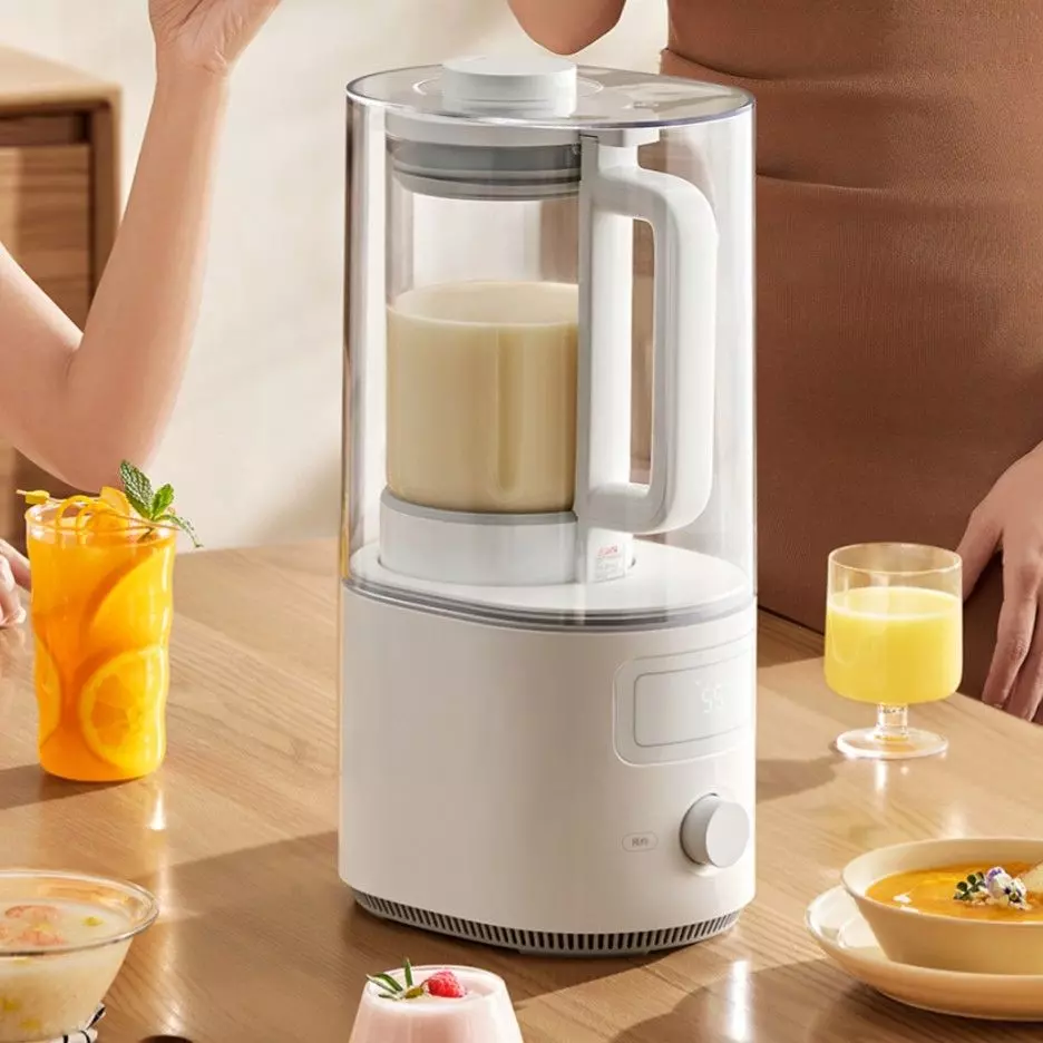 Умный блендер с функцией нагрева Xiaomi Miiia Smart Sound Blender S2 (MJPBJ02DEM) 1.5L White (Белый) Умный блендер с функцией нагрева Xiaomi Miiia Smart Sound Blender S2 (MJPBJ02DEM) 1.5L White (Белый)