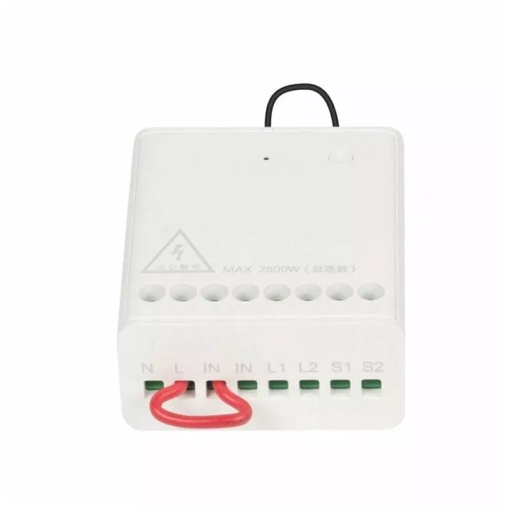 Реле двухсторонний беспроводной модуль управления Aqara Wireless Relay 2 Channels (LLKZMK11LM) White (Белый)