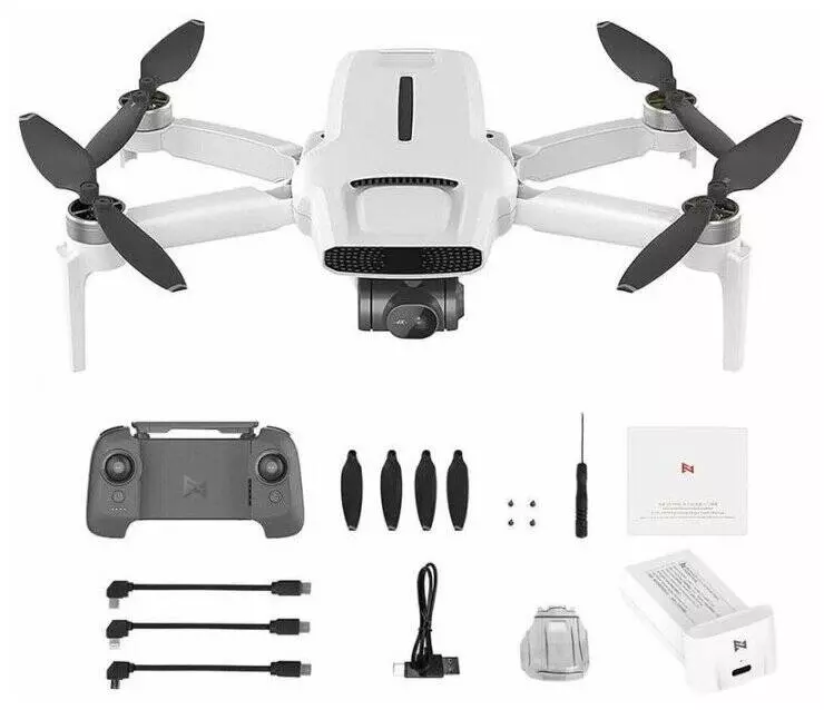 Квадрокоптер Fimi X8 Mini Pro Combo (FMWRJ04A7) White (Белый) Квадрокоптер Fimi X8 Mini Pro Combo (FMWRJ04A7) White (Белый)